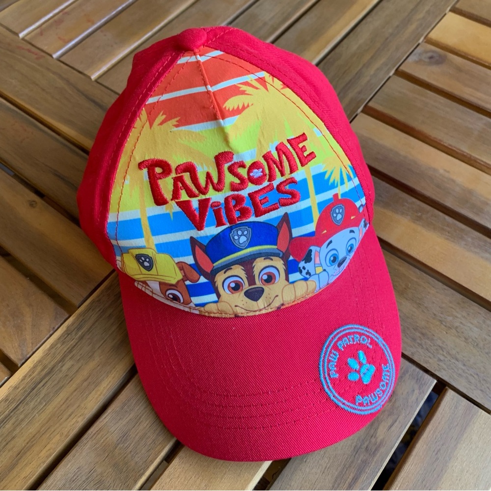 Paw Patrol Kids baseball Hat Cap Chase Marshall Nickelodeon 3-5Y Pawsome dog 3D